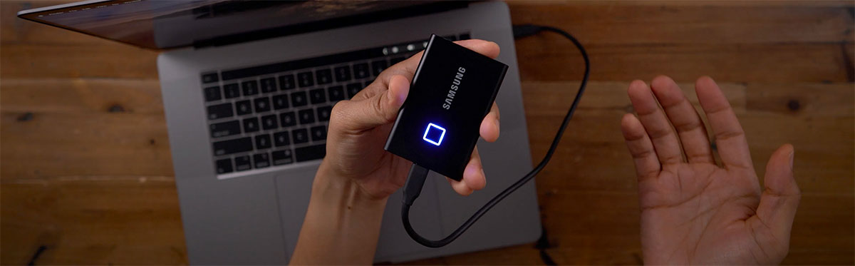 Samsung предлагает скидки на Portable SSD T7 Touch