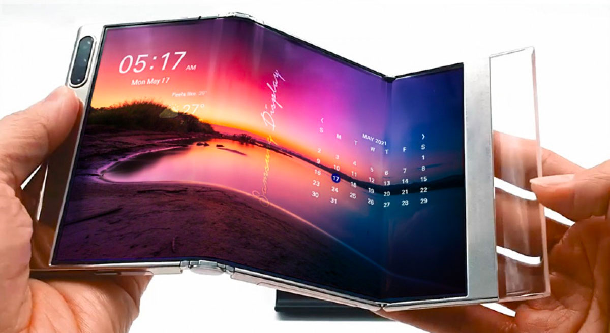 Samsung präsentiert seine innovativen OLED-Panels