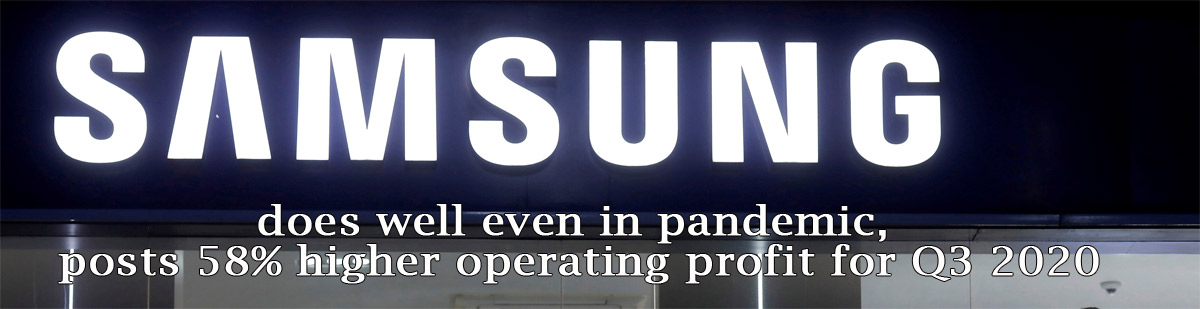 Операційний прибуток Samsung зростає на 58% у ІІІ кварталі 2020 року