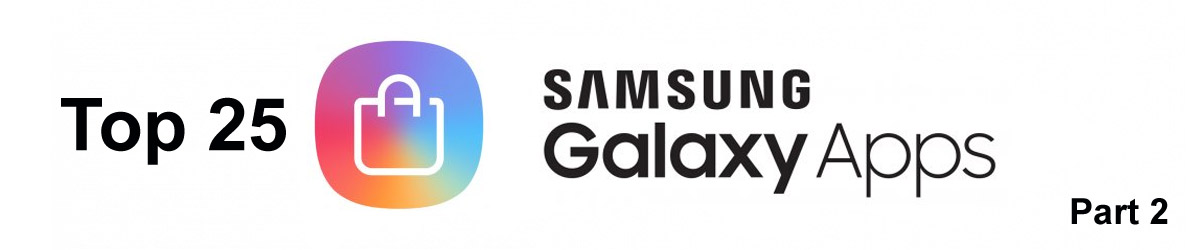 Die 25 besten Apps für Samsung-Handys. Teil 2