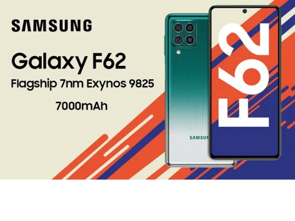 Meet the Galaxy F62 with a 7,000mAh battery and flagship Exynos 9825 processor