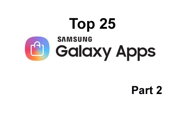Die 25 besten Apps für Samsung-Handys. Teil 2