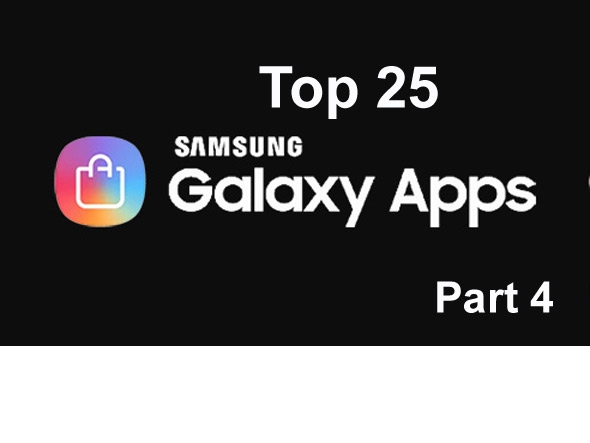 Die 25 besten Apps für Samsung-Handys. Teil 4
