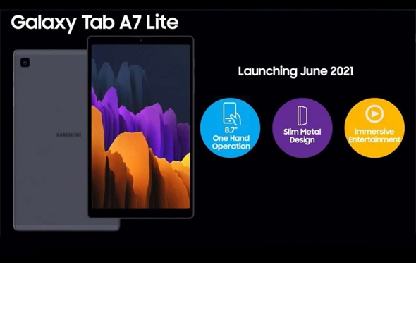 Galaxy Tab A7 Lite ma zostać wydany w czerwcu 2021 roku